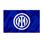 Inter Milan vlag logo 90 x 150 cm